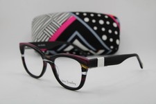 NEW VERA BRADLEY VERON PERENNIALS NOIR BROWN PINK AUTHENTIC EYEGLASSES 51-19