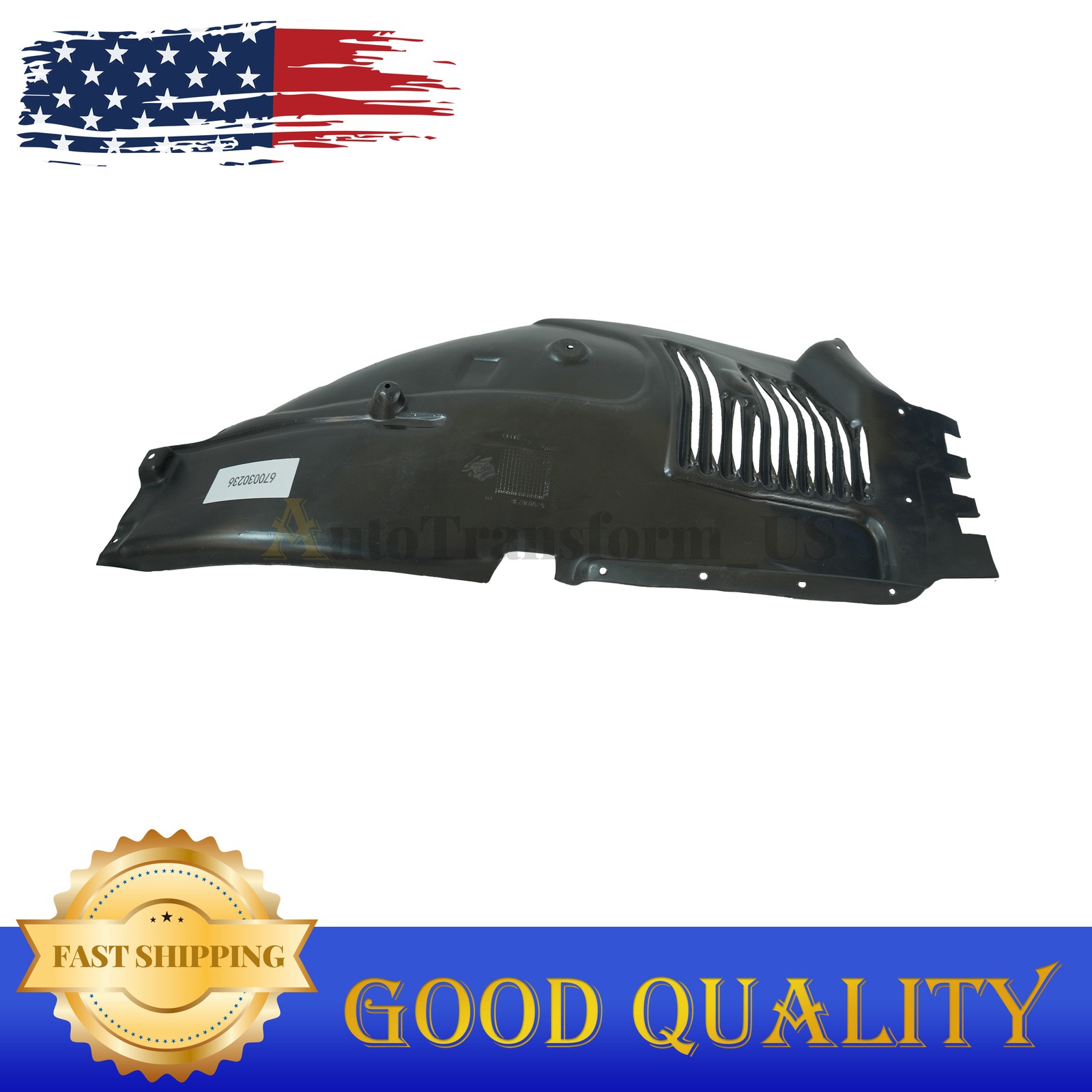 NEW For 2014 2015 2016 2017 Maserati Ghibli 670030236 Fender Liner Front Right