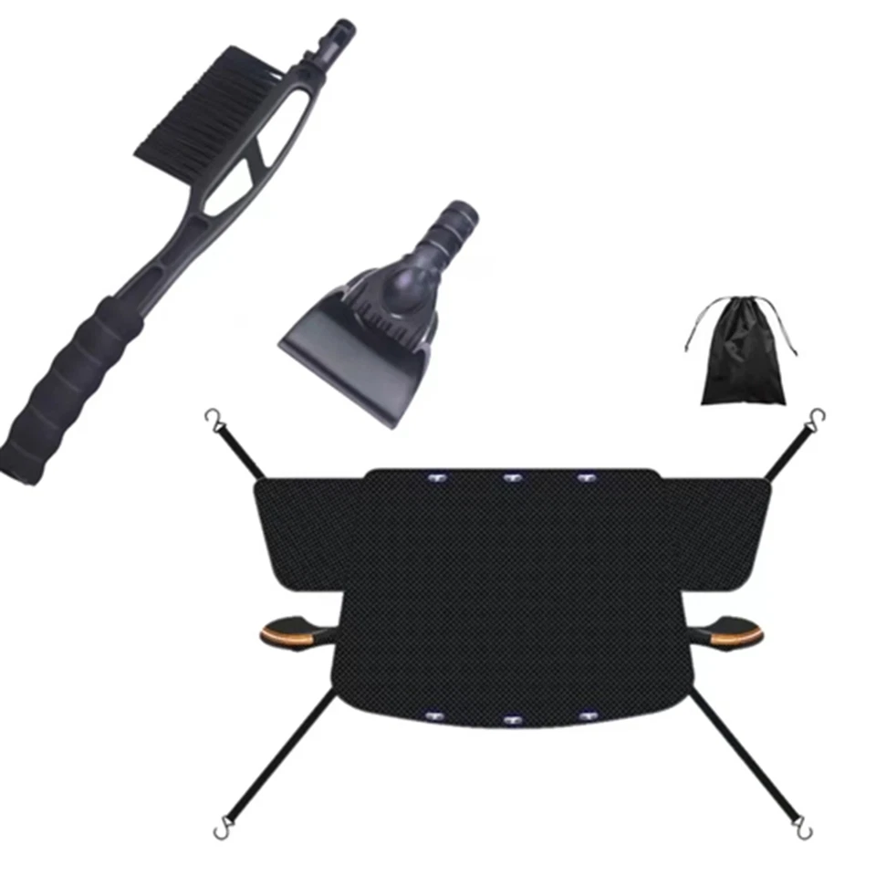 Car Windshield Snow Shield for Winter Car Cover Front Window anti Ice Frost Snow Foto 2 de 4