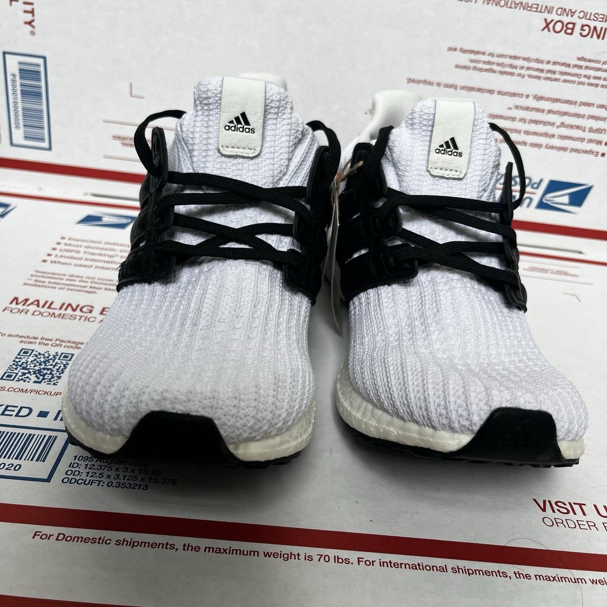 Adidas Ultra Boost DNA Animal Pack - Croc Black White Men's Shoes FZ2895  Size 8
