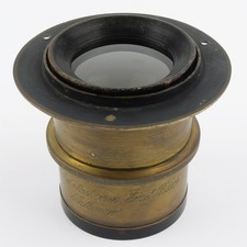 Emil Busch Rapid Aplanat No 5 Serie D F.8 BRASS LENS RARE