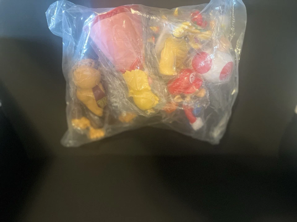 Figuras de Mario (Lote de 6) - Mario, Princesa Melocotón, Bowser, Yoshi, Donkey Kong NUEVO Foto 2 de 3