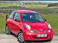 2010 60 NISSAN MICRA 1.2 VISIA 16v 3 DOOR HATCHBACK PETROL MANUAL 75 BHP
