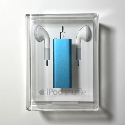 Apple iPod Shuffle 3rd Generation A1271 (2/4GB) Blue New Sealed