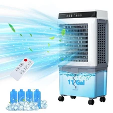 Edendirect 3450 CFM Portable Evaporative Cooler 1000 sq. ft., 3-Speed w/ Remote