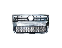 Gitter Grill Vorne FÜR Volkswagen Touareg Comfort 2006-2010 CHROM-SCHWARZ