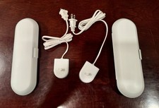 2 Sets of Philips Sonicare Toothbrush Charging Bases And Travel Cases