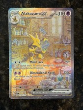 Alakazam Ex 201/165 Scarlet & Violet 151 Special Illustration Rare SIR on eBay