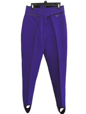 Obermeyer women's stretch wool blend ski winter pants size 8 R purple