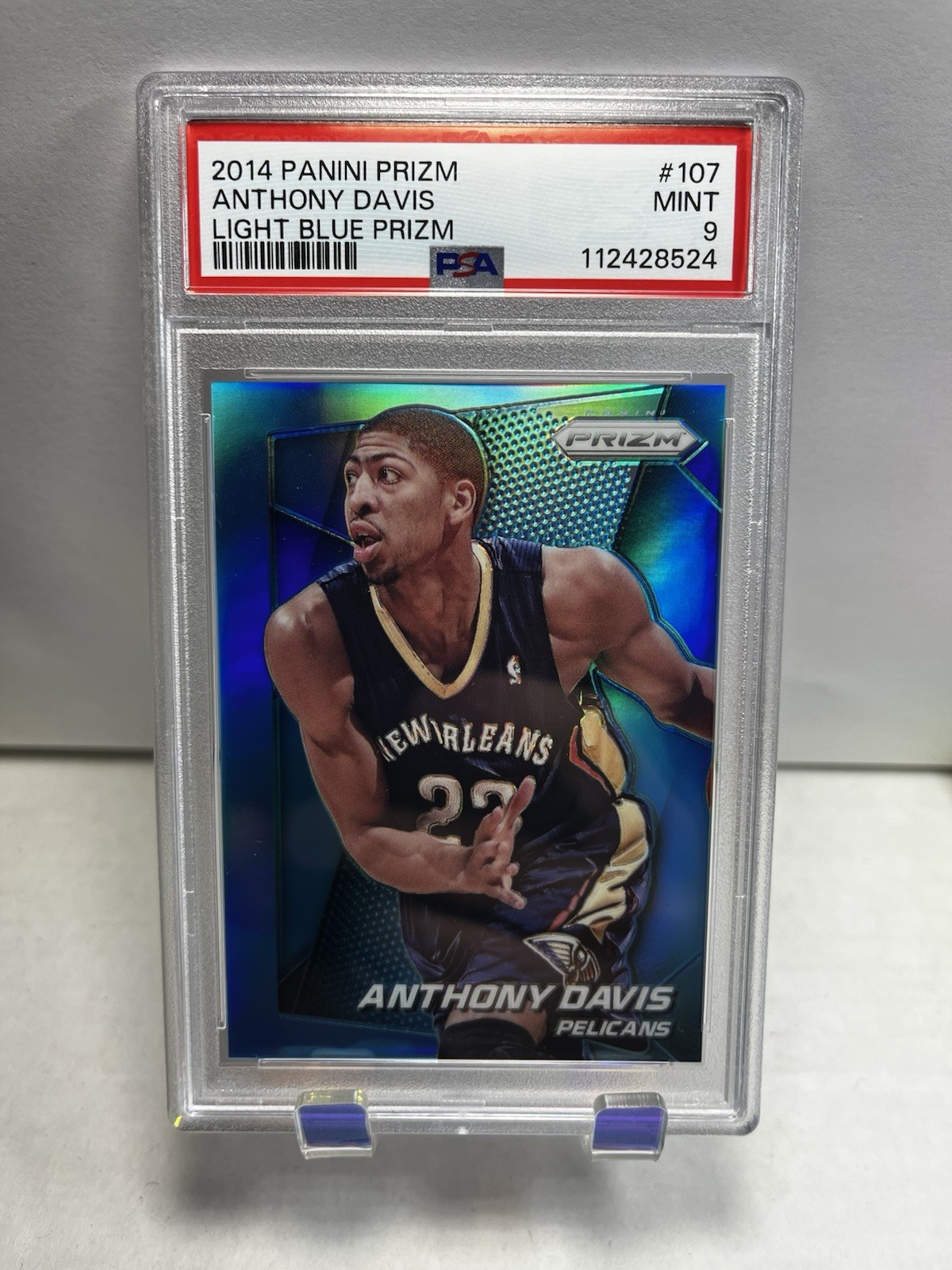 Anthony Davis 2014-15 Light Blue Prizm /49 #107 SP LOW POP🚨