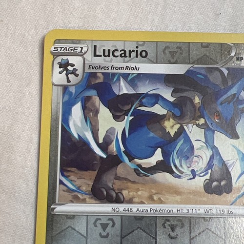Carta Pokemon TCG Lucario 120/185 Reverse Holo NM Vivid Voltage - Foto 2 di 6