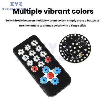 Infrared Remote-Controlled LED Light 10 Mode Type-C Night Light Infrared Module