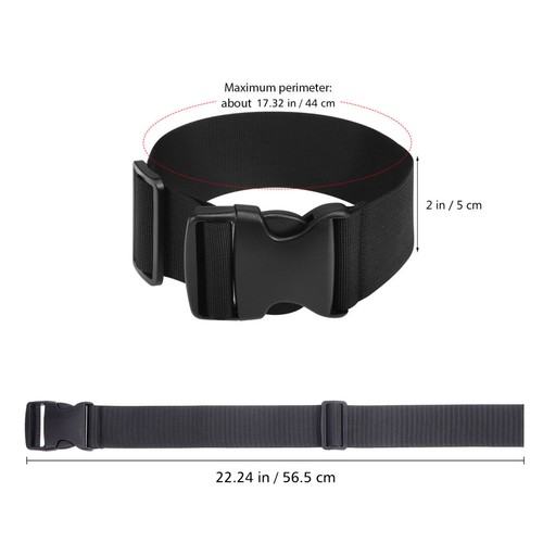 Marsupio con tracolla 3 pezzi marsupio esteso tracolla vita - Foto 7 di 12