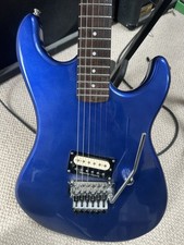 2015Kramer baretta Electric Guitar Blue Solid Body right-Handed 22 Frets