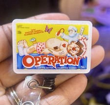 Operation Game, Sparkly Badge, Student, Nurse, RN, ID Badge Reel, CNA, Tech,