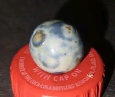 German Bennington Victorina Era 15.8 mm Blue Marble
