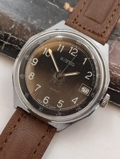 Vintage Original Soviet Mechanical Wrist Watch Wostok Vostok 1970s Ussr Serviced