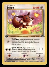 Eevee [1st Edition] #51 Prices | Pokemon Jungle | Pokemon Cards