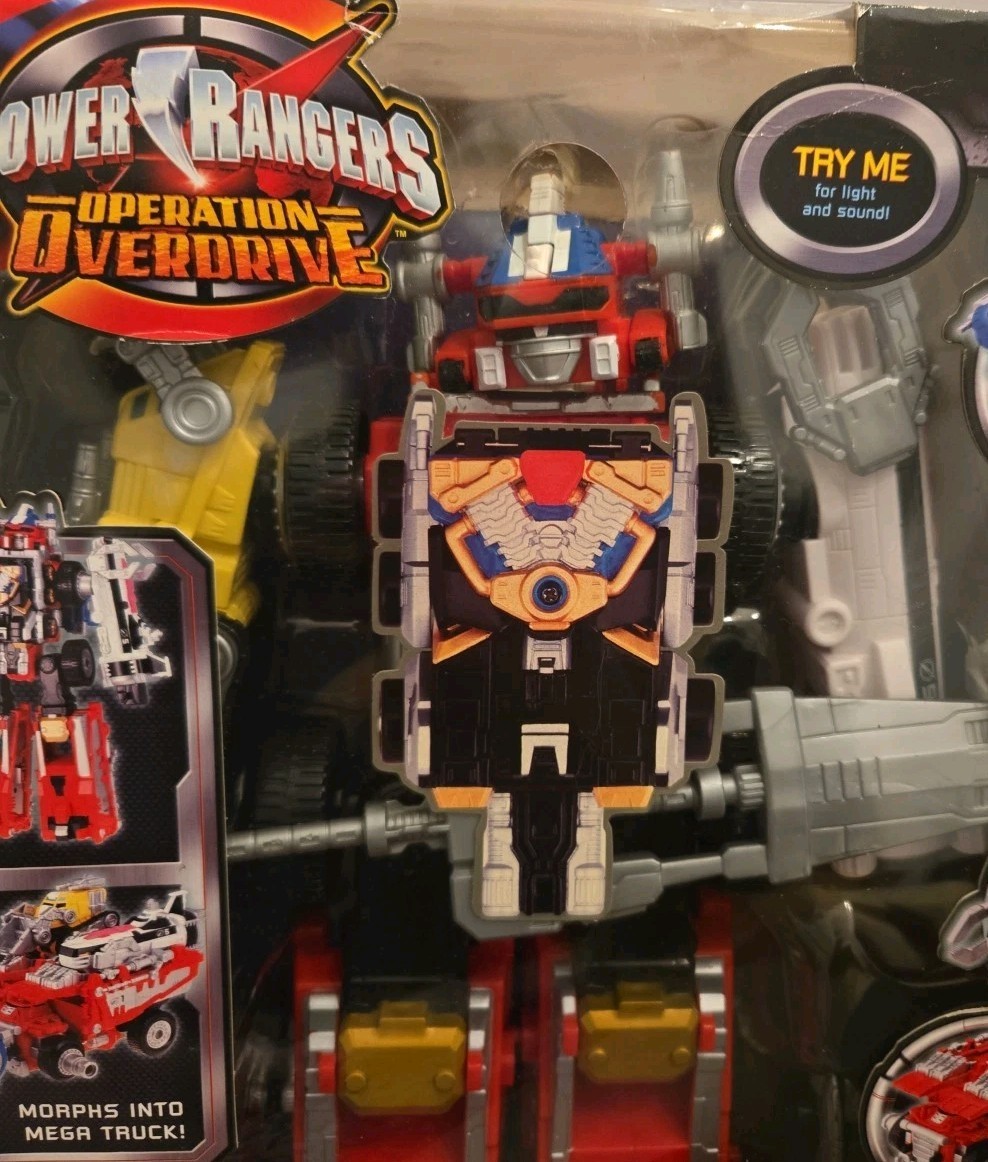 Power Rangers Operation Overdrive Drivemax Megazord Lights Sound 5