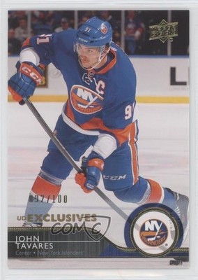 2014-15 Upper Deck UD Exclusives 92/100 John Tavares #122 01qm