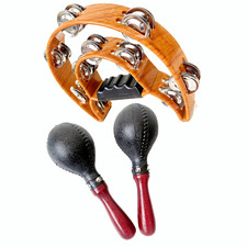 Ringing sand hammer combination set, wooden metal material percussion instrument
