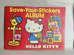 Vtg 1976 Sanrio Hello Kitty Sticker Book Rare HTF Japanese/Kawaii Collectible
