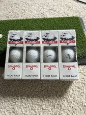 One Dozen Vintage Spaulding Eagle Golf Balls 1988