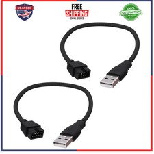 USB 2.0 to 9 Pin Motherboard Header Adapter Extension Cable 20cm