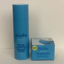 Skinfix Barrier+ Triple Lipid + Collagen Activating Serum 1oz +0.5 Oz cream 