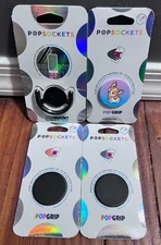 Lot of (4) PopSockets, Phone Holder, MagSafe, Corgi, Black