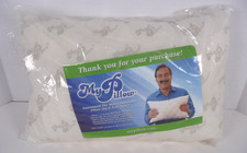 MyPillow Go Anywhere Travel Pillow White 11 x 16 Sm Made In USA NEW