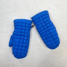 NWT Vintage Grandoe Blue Quilted Gloves