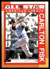 Carlton Fisk 1990 Topps #392 White Sox MLB READ FREE SHIPPING AutographDen
