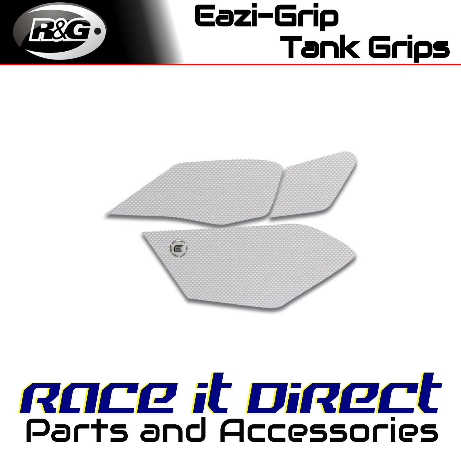 Eazi-Grip Tank Grips for BMW R1300GS 2023-2026 PRO Clear Eazi-Grip