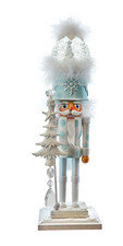 Kurt Adler Hollywood Nutcrackers Battery Operated Lighted Musical White