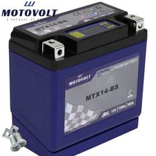 Batteria per Cagiva Elefant 900 A.C. 5B 1995 motoVolt litio YTX14-BS