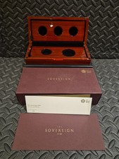  Royal Mint The Sovereign 2019 Five Coin Gold Proof Set Box/COA #297/750