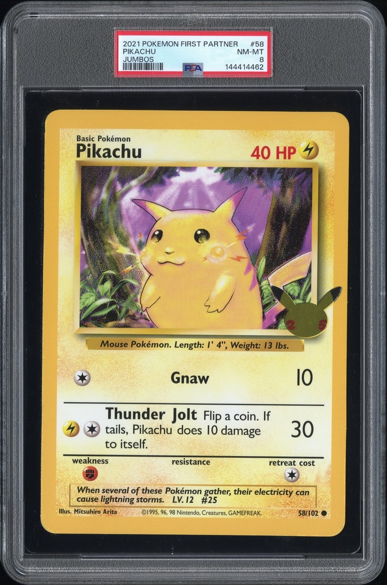 Pikachu 058/102 Jumbo Cards Regular for sale online | eBay