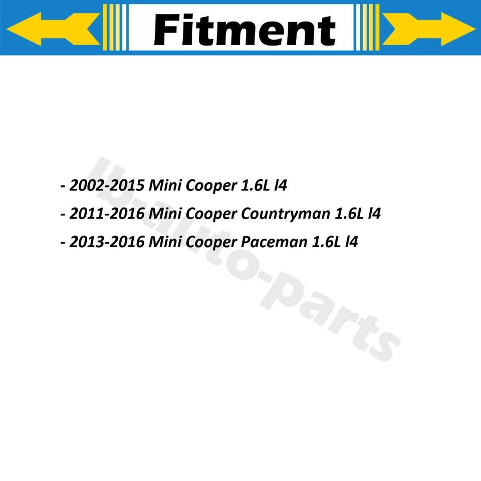 4x Brazos de control inferiores traseros superiores traseros Delphi para Mini Cooper Countryman 2012 Foto 2 de 3