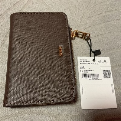  MANGO MNG- SMALL FAUX SAFFIANO LEATHER WALLET