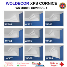 Coving Cornice Moulding Xps For Wall & Ceiling Decoration - Not Plaster WS-Model