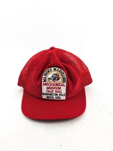 Vintage Marvin's Marvelous Mechanical Museum Tally Hall Red Trucker's Mesh Hat
