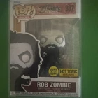 Funko Pop! Rob Zombie #337 Glow in the Dark Vinyl Figure Exclusive to Hot Topic