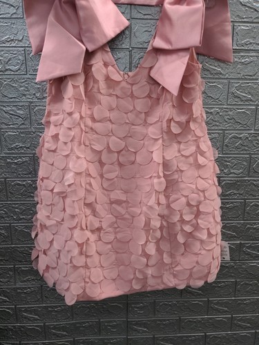 Nuovo Asos Luxe Curve Fiocco Spalla Malattia Mini in Rosa Pallido Taglia 14 - Foto 5 di 14