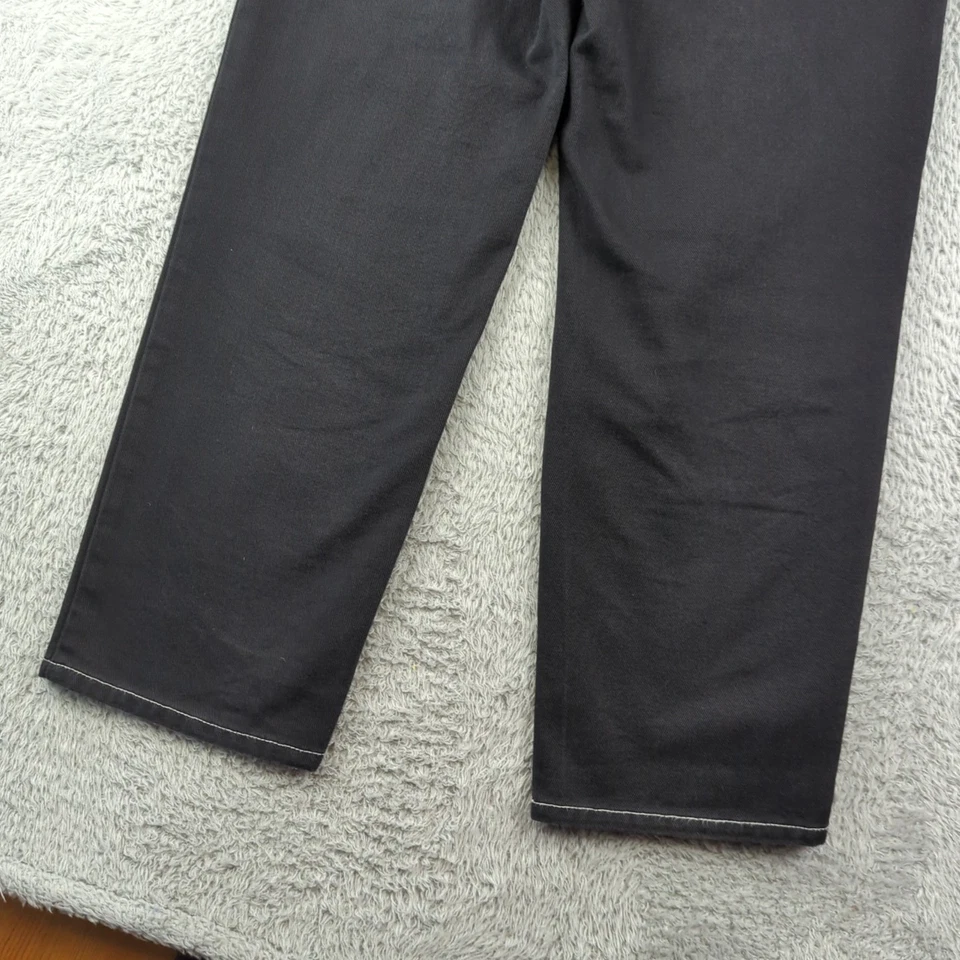 Jeans Tommy Hilfiger Vintage Niños 18 30x29 Negro Freedom Fit Sueltos Y2K Años 90 Denim Foto 4 de 4