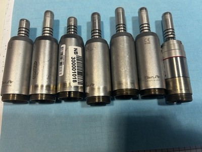 7x BienAir Mikromotoren - ungeprüft defekt gebraucht. 