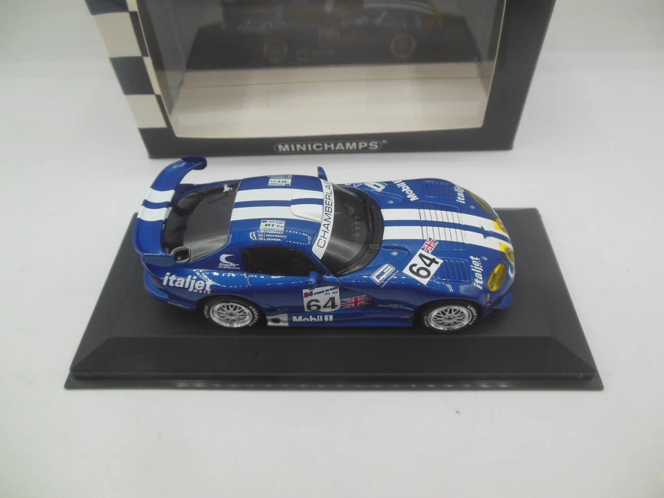 Minichamps 430 971464 Dodge Viper GTS-R 24 horas Le Mans 1997 RN64 Chamberlain Eng Foto 3 de 4