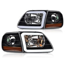 LED DRL Headlights Fit Ford Expedition 1997-2002