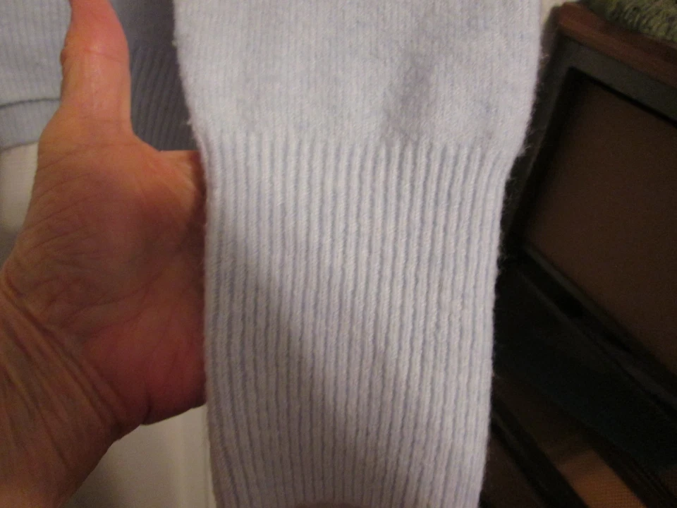 Suéter suéter para mujer Vince Camuto azul pálido talla mediana Foto 3 de 4