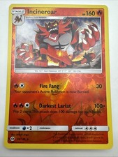 Pokemon TCG - Incineroar Reverse Holo Sun & Moon 26/149